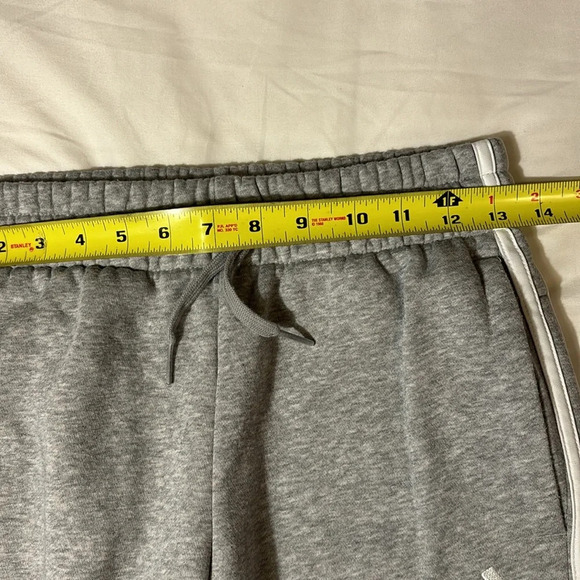 Adidas women’s Joggers Essentials 3-stripes French Terry Cuffed Pants, Gray XS - Picture 6 of 12